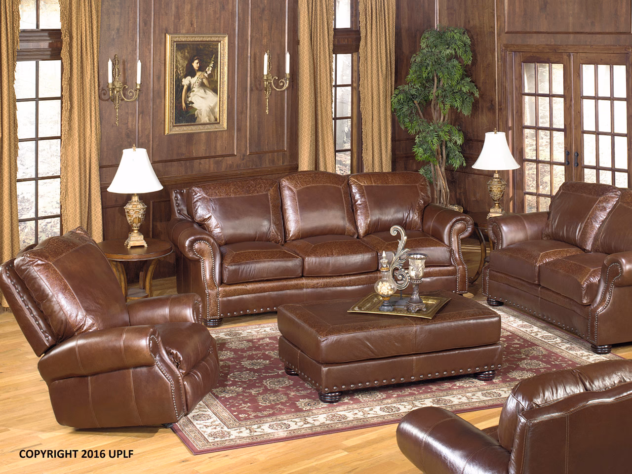 What is the warranty on USA premium leather furniture?