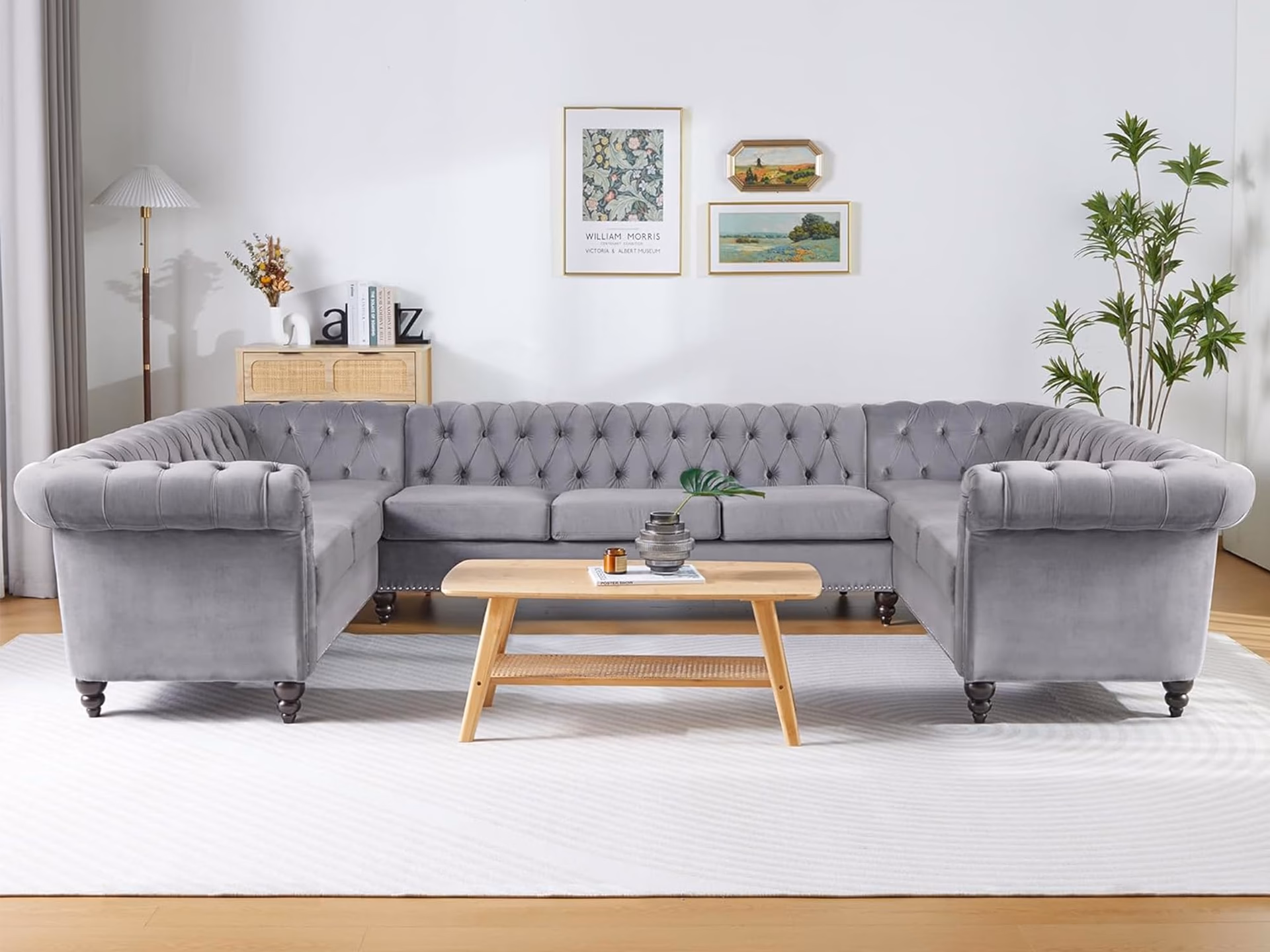 Which is better, a velvet or fabric sofa?