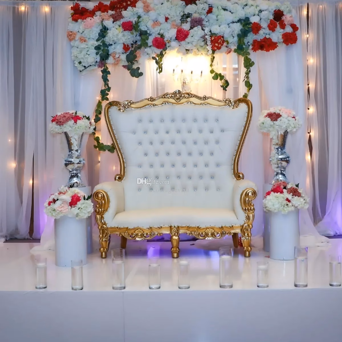 What are some unique wedding decor ideas?