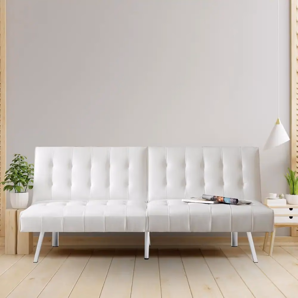 Does white leather furniture turn yellow?