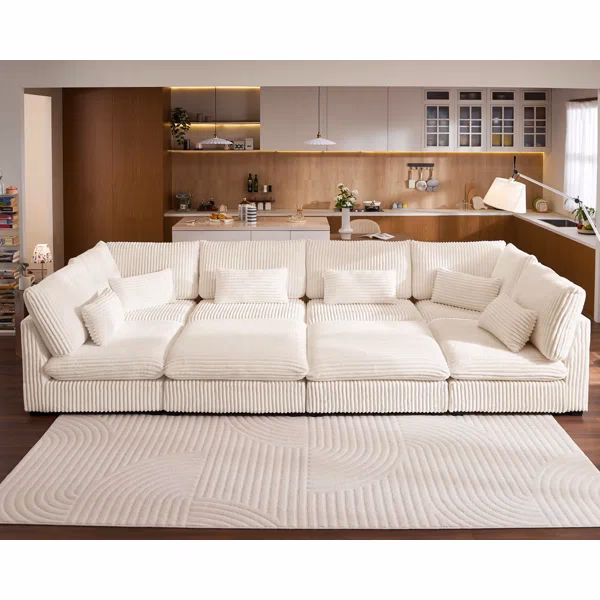 What is an oversized couch called?