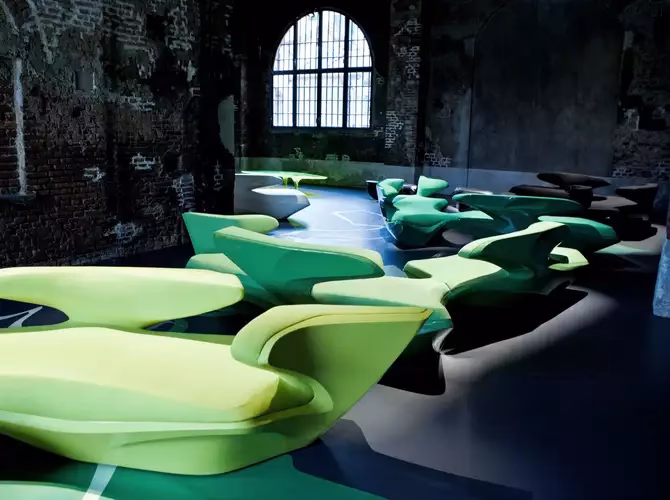 What is Zaha Hadid's most famous design?